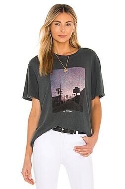 Pistola Palmer Hemp Boxy T-Shirt in Slowdown Sz XS